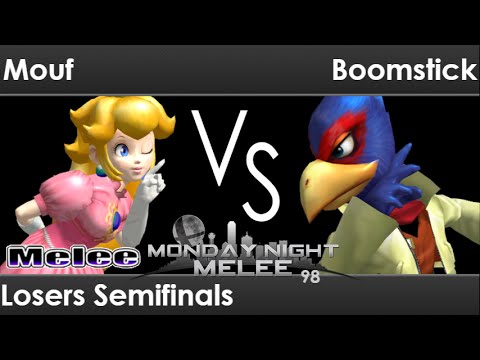 MNM 98 - SWG | Mouf (Peach) vs Boomstick (Falco) Losers Semifinals - Melee
