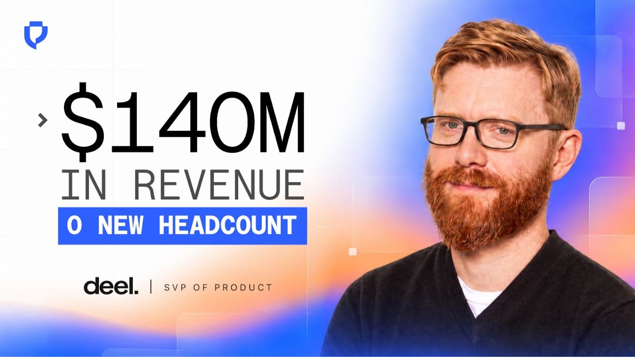Deel SVP of Product on AI Agents Doing 600 Employees' Work & Adding $140M | Aaron Goldsmid