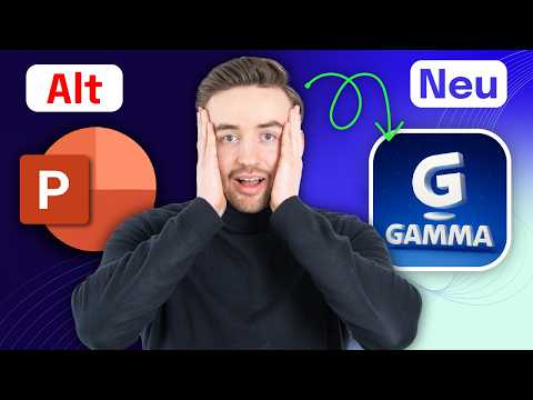 Diese KI lässt PowerPoint alt aussehen! – Gamma KI-Präsentationen Tutorial 2025