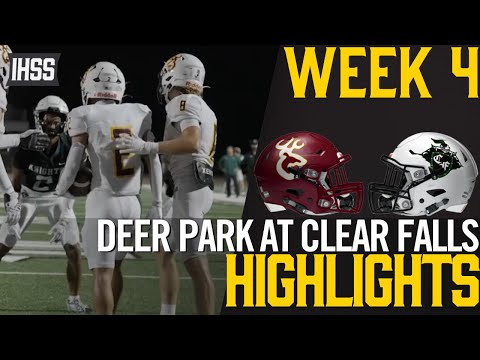 Epic High School Football Clash: Deer Park vs Clear Falls Highlights