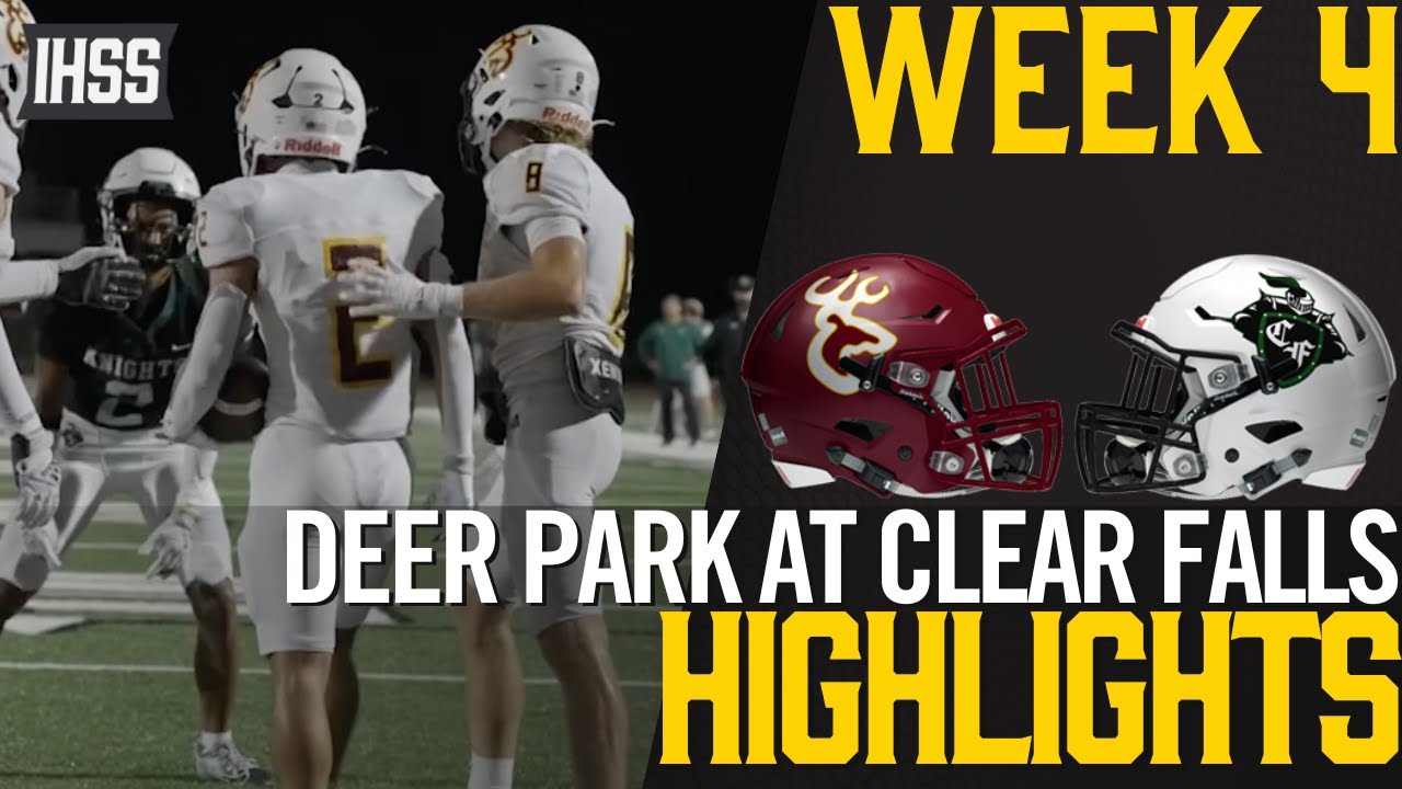Epic High School Football Clash: Deer Park vs Clear Falls Highlights