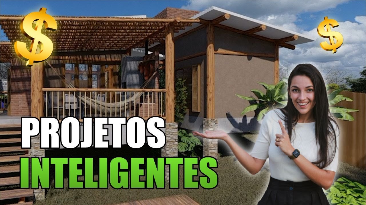 3 PROJETOS DE CASAS SIMPLES, MODERNAS, SUSTENTÁVEIS E ECONOMICAS
