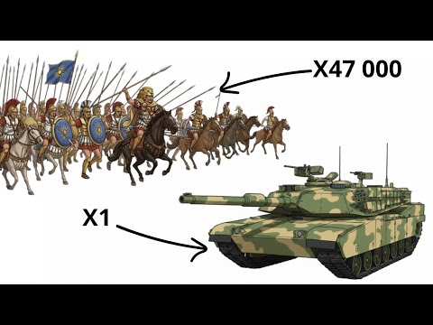 What if a single modern tank fought Alexander the Great's army?