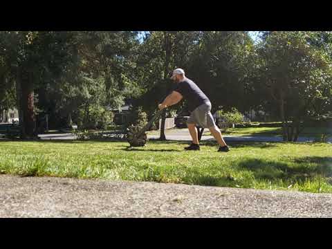 DYI  Lawn Core Aerator Old Kenworth  Flywheel Complete! ***Hyperlapse***