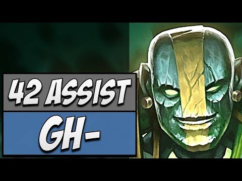 Liquid.GH Earth Spirit - 42 ASSISTS | Dota Gameplay