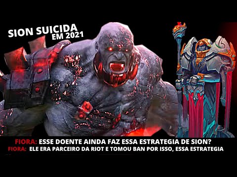 SION SUICIDA, GANHEI UMA RANKED COM A ESTRATEGIA PROIBIDA, UNICO BRASILEIRO QUE FAZ ISSO AINDA !