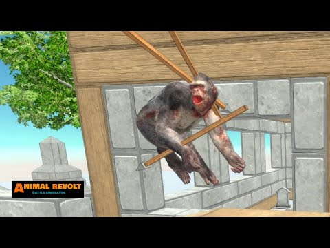 cross bow vs apes animal revolt battle simulator ARBS