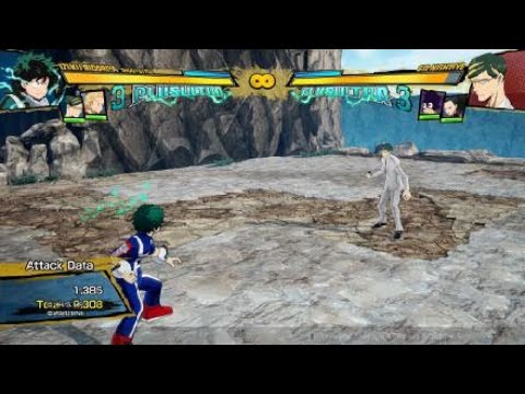 Shoot Style Deku "Stylish" combo - My Hero One's Justice 2
