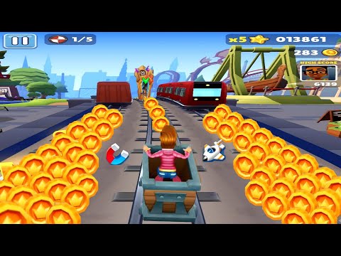 Subway Princess Runner Game - Rail Run with Princess | Android/iOS Gameplay HD
