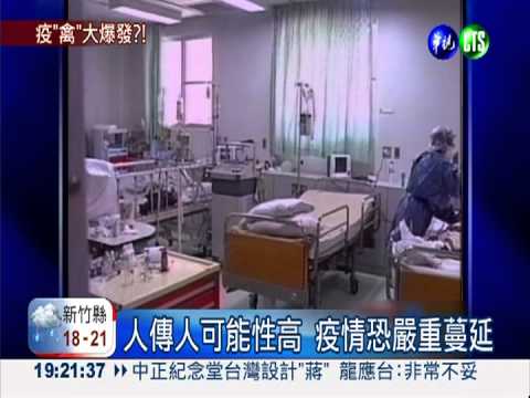 疑人傳人! 陸傳第4例H7N9病危