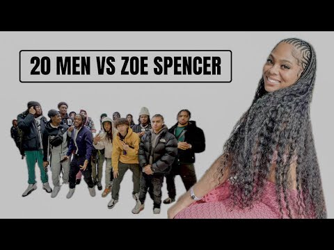 20 MEN VS 1 YOUTUBER: ZOESPENCER