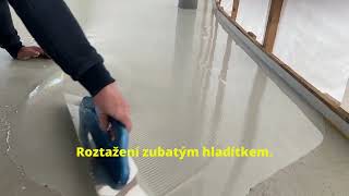 Anhydritová samonivelační vyrovnávací hmota pro tloušťku vrstvy 2 – 30 mm BRALEP AN 100