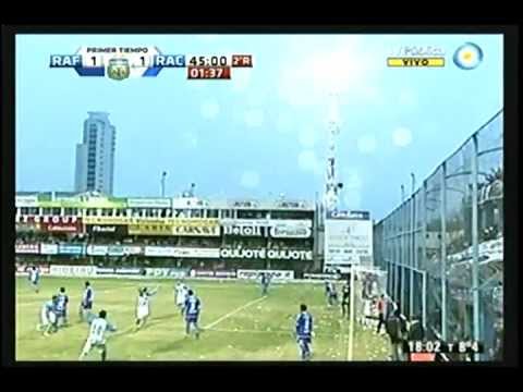 At Rafaela 1 - Racing 1 - Fecha 18 - Clausura 2012 Gol de Zuculini