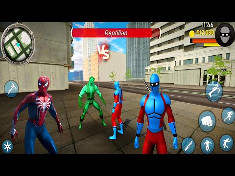 Blue ninja🥷Game Blue Ninja Superhero Crime Mafia City #57 New Update Android Gameplay