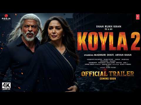 KOYLA 2 - Official Trailer | Shah Rukh Khan | Sunny Deol | Madhuri Dixit | New Movies Trailers 2025