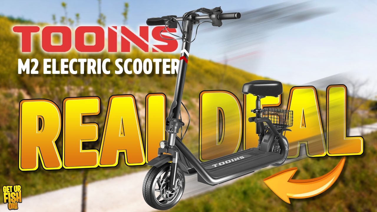 Foldable, Quiet, Fast & Affordable: TOOINS M2 Scooter with Seat Review
