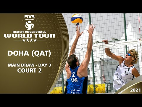 Men's & Women's Main Draw - Court 2 | Day 3 | 4* Doha 2021