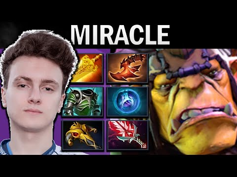 Alchemist Dota Gameplay Miracle with 1100 GPM and Bloodthorn