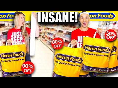 OUR BIGGEST EVER SAVINGS AT HERON FOODS! Unbelievable discounts!