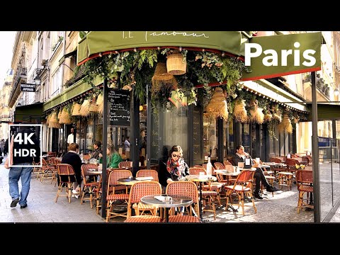 Paris France, HDR walking in Paris - Spring 2023 Paris - 4K HDR 60 fps