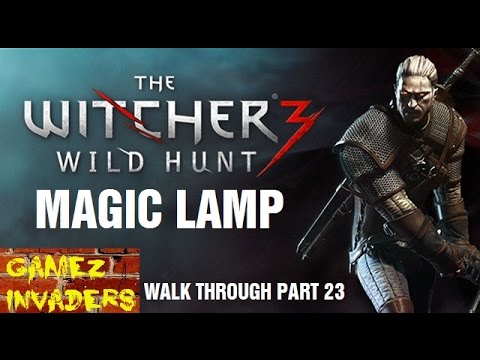 How to Find The MAGIC LAMP "Light the braziers in the correct order" Witcher 23