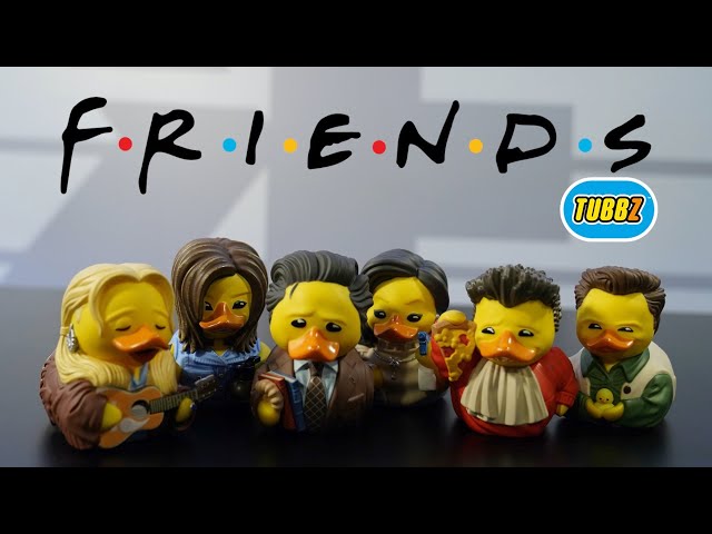 Vídeo relacionado con TUBBZ Caja Edición: Friends - Joey Tribbiani Figura Coleccionable de Pato de Goma Disfrazado