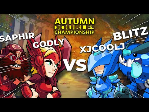 Saphir / Godly VS. Blitz / xJcoolJ, TOP 32 - Winners Side | Brawlhalla Autumn Doubles Championship