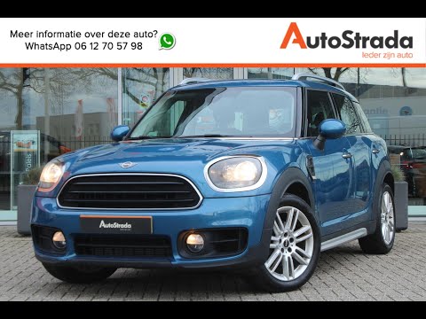 Mini Countryman SUV / Terreinwagen Automatisch Blauw 2018 bij viaBOVAG.nl