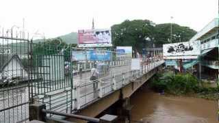 preview picture of video 'Thailand - Myanmar (Burma) Border Crossing (Golden Triangle)'