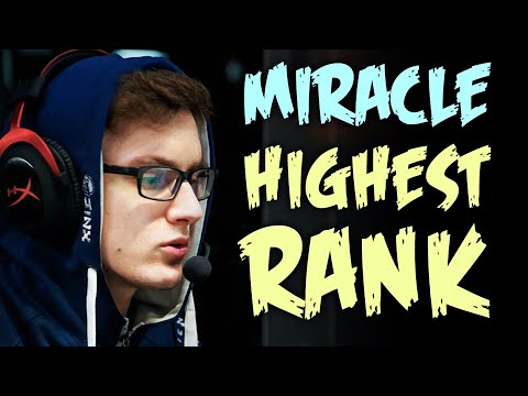 Miracle got HIGHEST RANK this season — TOP-5 MMR