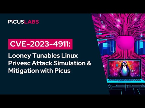 Looney Tunables Linux Privesc CVE-2023-4911 Attack Simulation & Mitigation with Picus