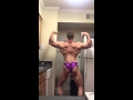 Posing 4 days out, 7/7/2015