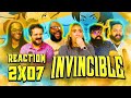Invincible goes DBZ!!! | Invincible 2x7 