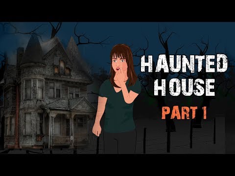 Haunted House Halloween Animated Horror Story - Part 1 (English)