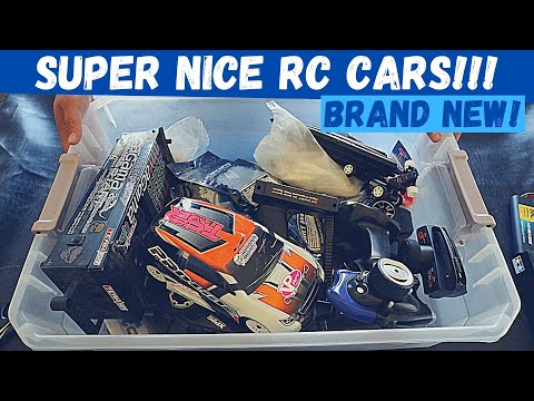 6 New RC Cars and an RC Boat | Traxxas Element RC Team Associated Drift | RC Car Storage Unit Finds