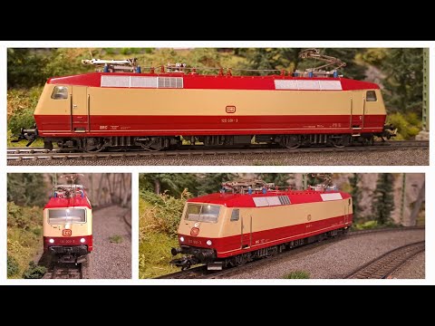 Drehstromlokomotive 120 001-3 der Deutschen Bundesbahn - (Märklin 3153, Umbau mit Sound)