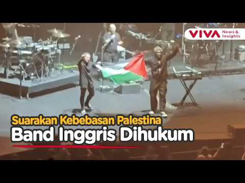 Band Inggris Dicekal Masuk Lagi ke Singapura Usai Kibarkan Bendera Palestina