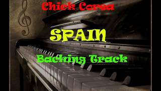 Chick Corea SPAIN Backing Track (Drum,Piano,Bass)