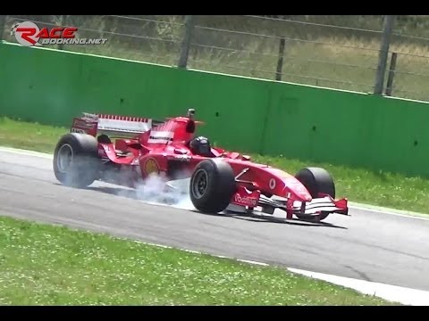 Ferrari Formula 1 V10 on track - PURE SOUND