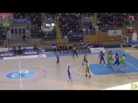 14ª J  BASQUET CORUÑA 74 NAVARRA 70 LEB ORO 2015-16