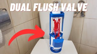 #QTOW# Dual flush valve install