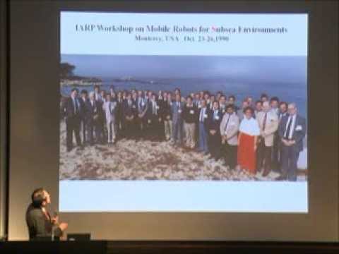 総合システム工学科 東京大学教授　浦　環　最終講義「自律型海中ロボットは深海へと斬りこむ」（2013年3月）