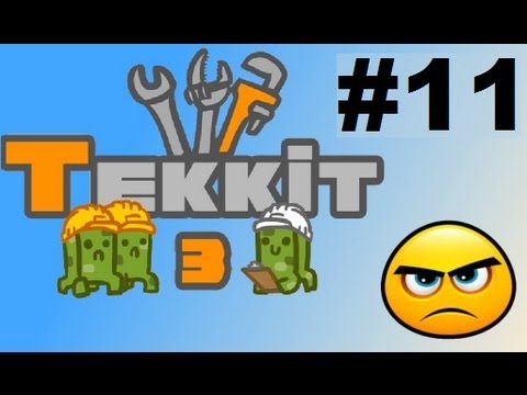Tekkit With Grumpy E11 - Massive Pumpkin Farm Using Redpower2