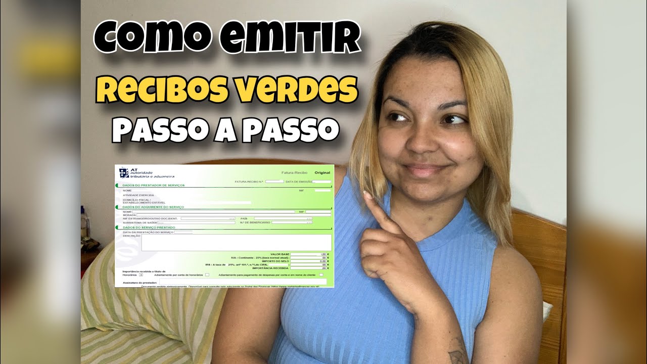 TUTORIAL PASSO A PASSO: COMO EMITIR RECIBOS VERDES EM PORTUGAL