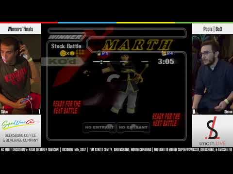 NC Melee Arcadian 4 Pools - CMac (Marth) vs. Simon (Fox)