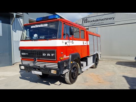 DAF 1800 4x4 firefighter - FIŠ TRUCKS SLOVENIA