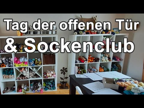 Tag der offenen Tür und Sockenclub | Strickpodcast 144