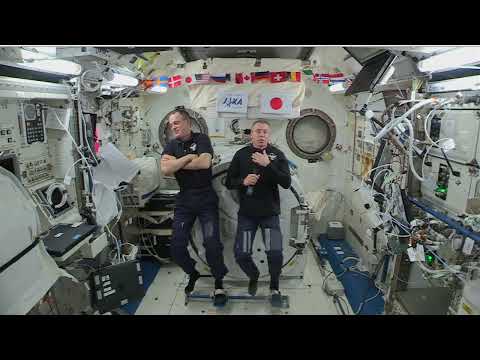 Expedition 56 Education Inflight Interview with Dag Hammarskjold School   June 12, 2018