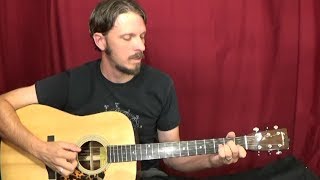 Walk on Boy by Doc Watson Chords & Solo Guitar Lesson