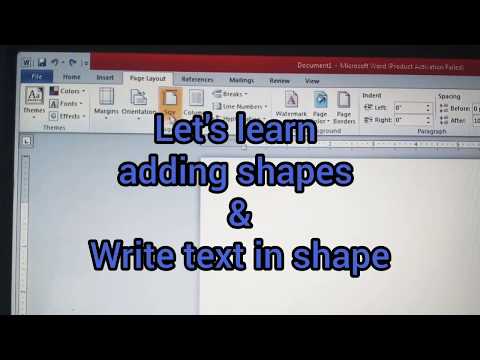 image-How do you Format shapes in Word?